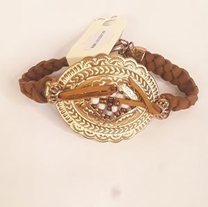 Parati Brown Beaded Boho Hippie Bracelet
